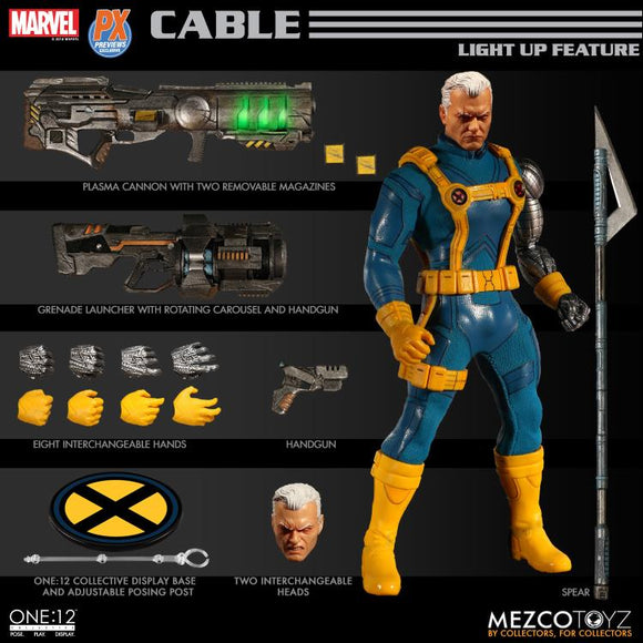 Mezco Toyz One:12 Collective PX Exclusive X-MEN Cable – Toyko Hot 